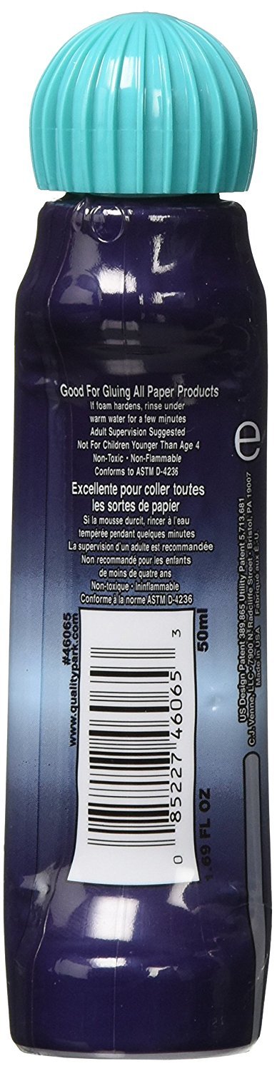 Quality Park Envelope Moistener with Adhesive - 50ml Clear Glue Bottles (12-Pack) - Perfect for Office, Mailing & Crafting Projects