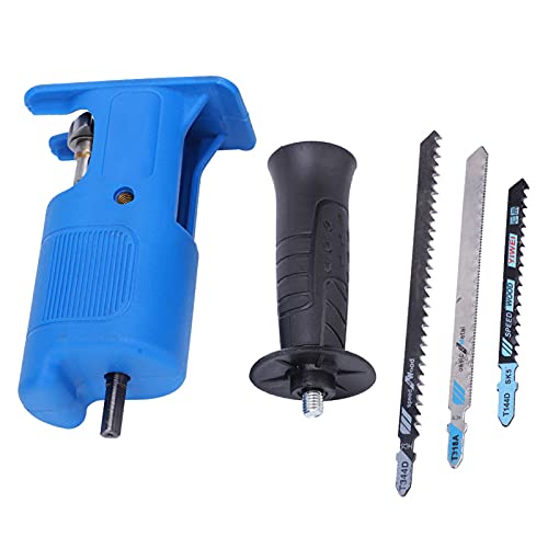 Cordless Electric Reciprocating Saw Kit - 20V Portable Saw with 3 Blades & Detachable Handle for Wood Cutting, Metal Pruning, DIY Projects | Perfect for Home Renovation, Construction & Garden Work