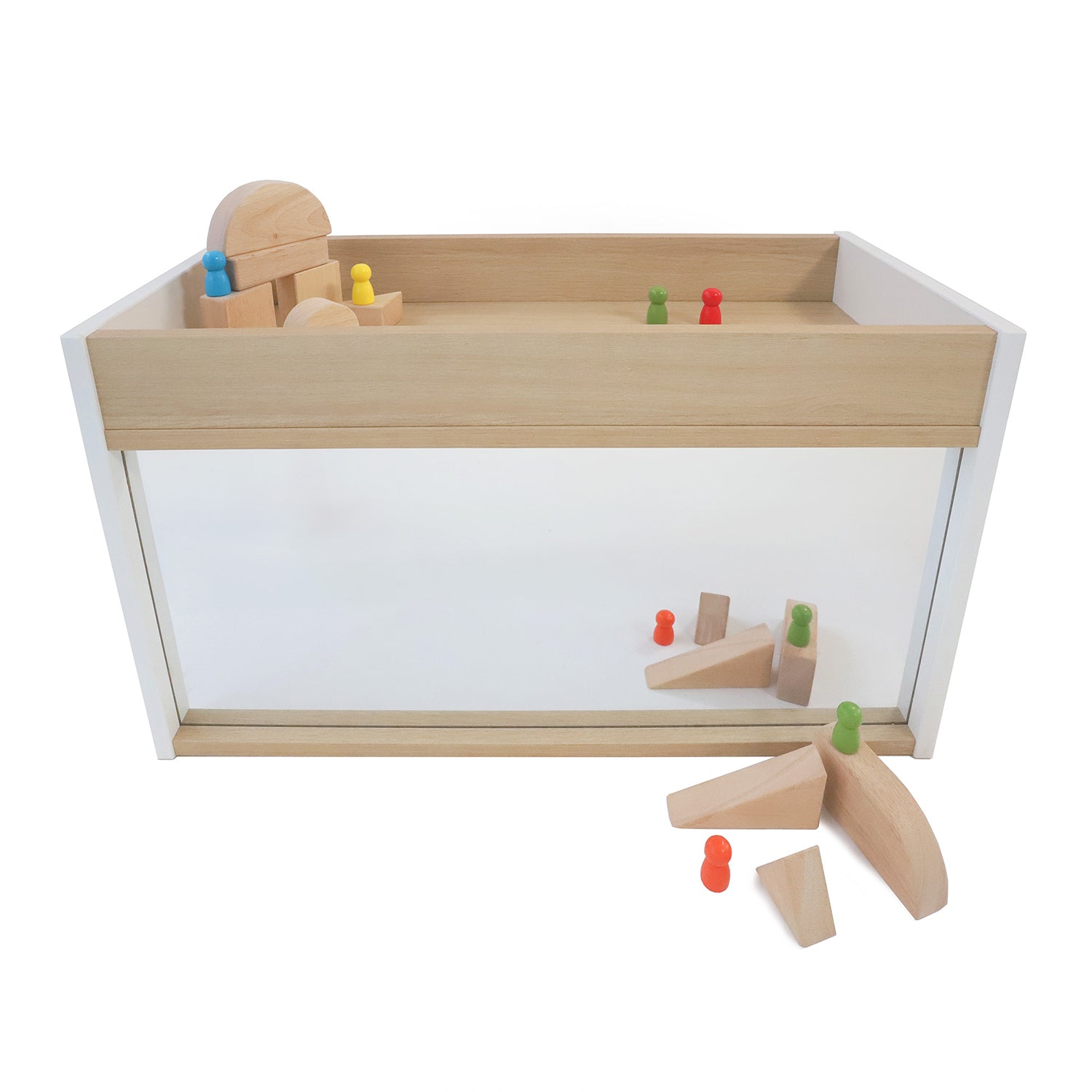 Elevated™ I See Me Toddler Mirror Cabinet WB1967 - Safe & Fun Self-Discovery Mirror for Kids' Bedroom & Playroom Decor