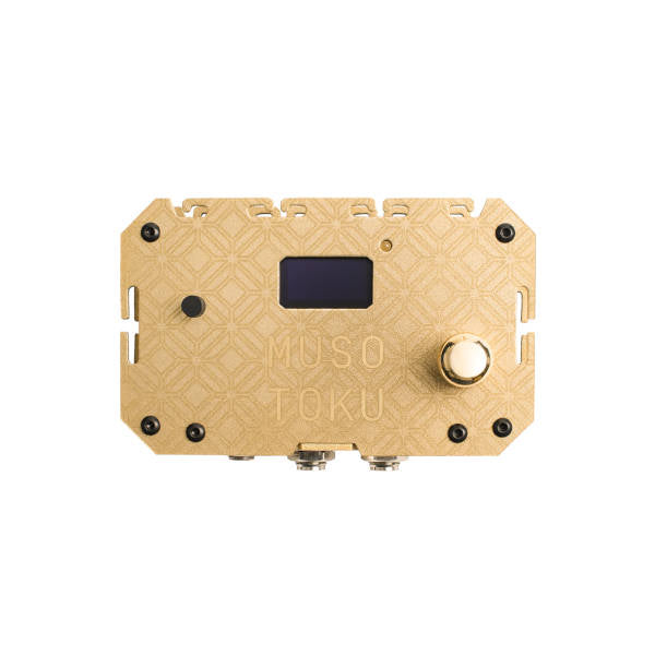 Premium Musotoku Special Edition Brass Power Supply - High-Quality Stable Power for Audio Equipment & Vintage Electronics - Perfect for Home Studios & Hi-Fi Systems