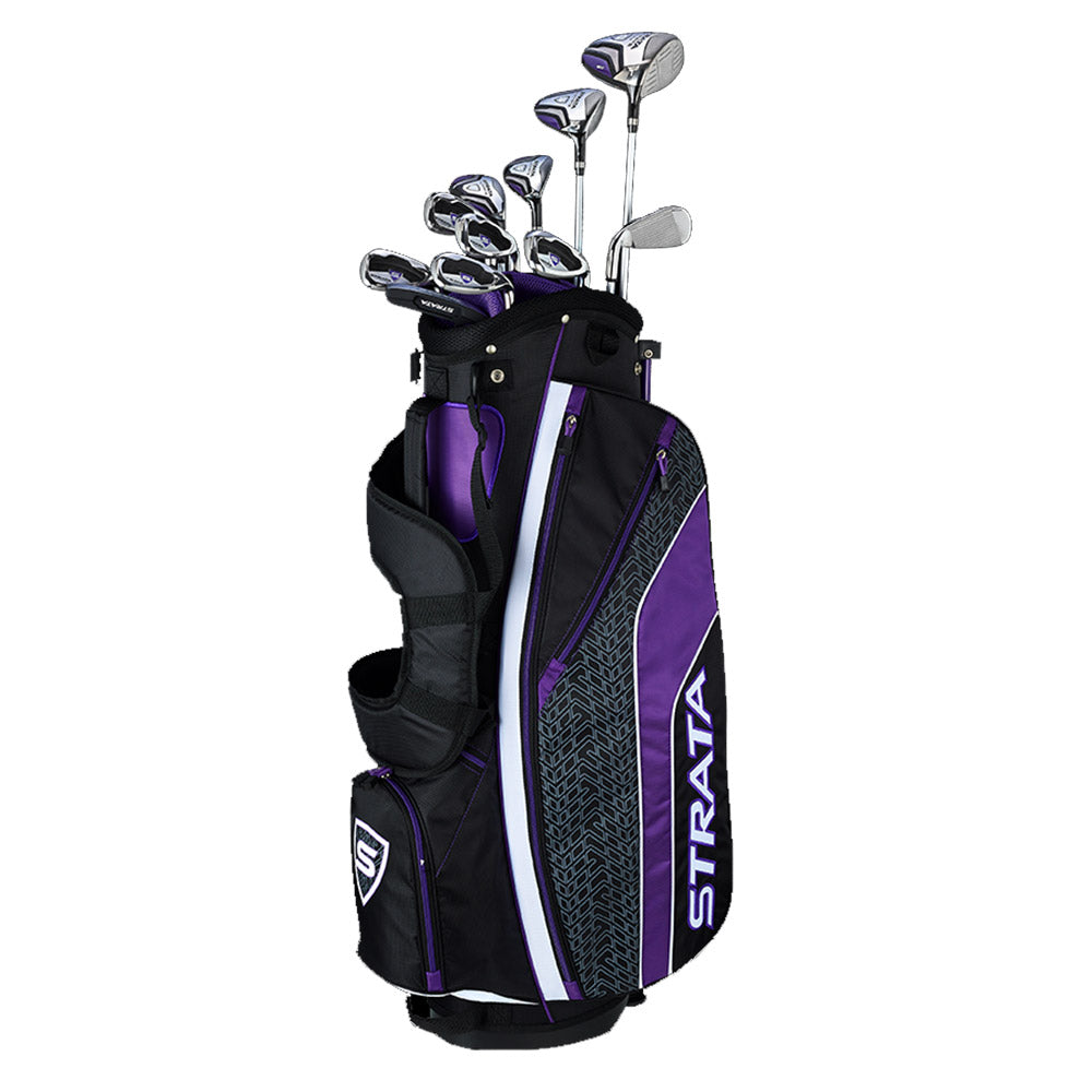 Callaway Strata Ultimate 16-Piece Women's Right-Handed Golf Club Set - Perfect for Beginners & Intermediate Female Golfers on the Course