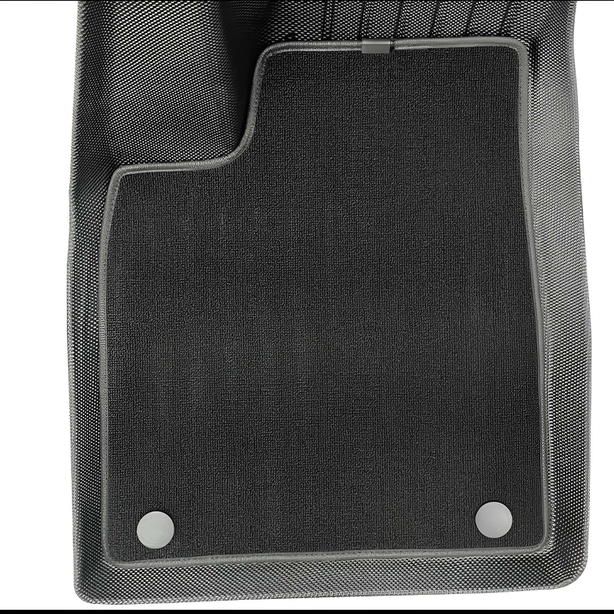 All-Weather Floor Mats for Tesla Model X (6 Seater) 2021-2025 - Heavy Duty Protection for Rain, Snow & Mud - Perfect for Road Trips & Family Adventures