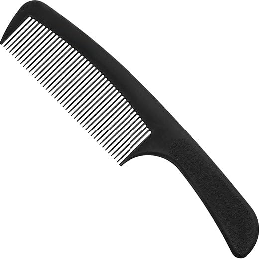 Portable Pocket Hair Comb with Ergonomic Handle - Compact Travel Comb for Men & Women - Perfect for On-the-Go Styling, Purse, Gym Bag & Emergency Hair Fixes (1 Pack)
