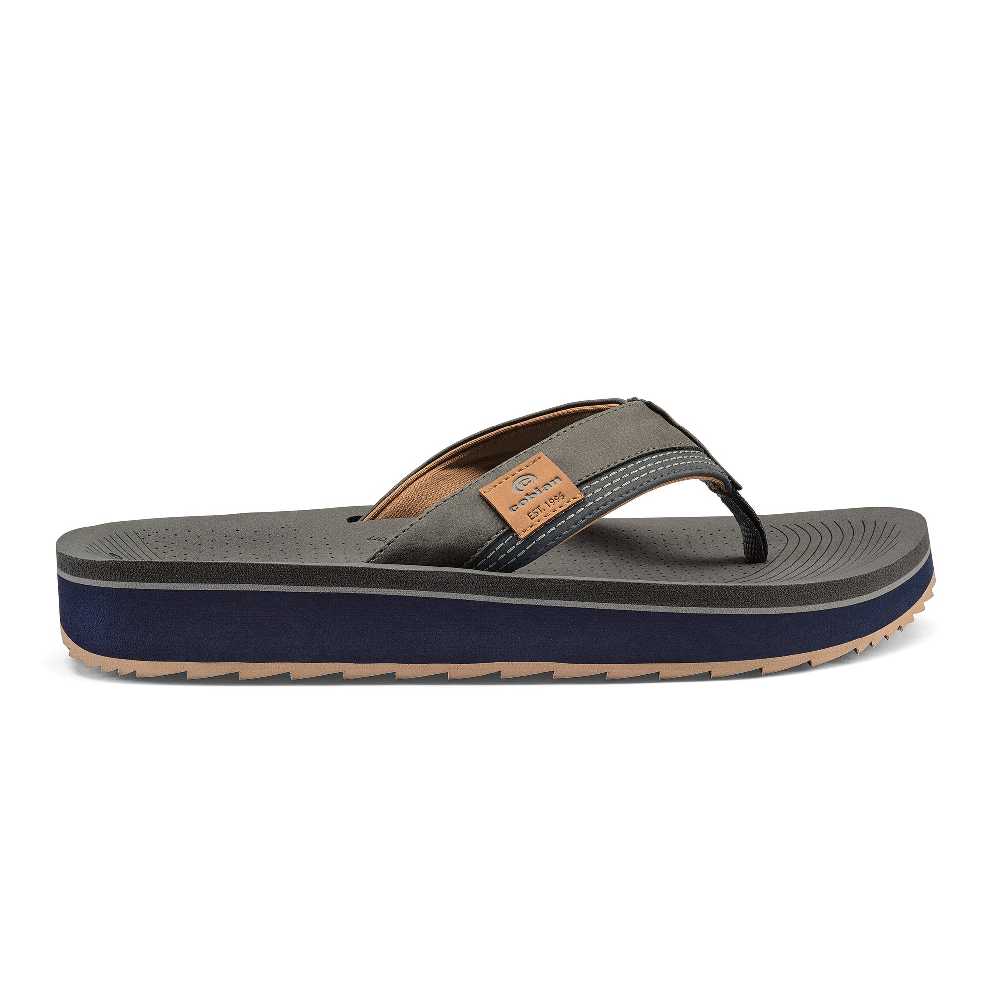 Roca Rise Flip Flops with Arch Support - Comfortable Orthopedic Sandals for Men & Women - Perfect for Beach, Pool, and Casual Wear
