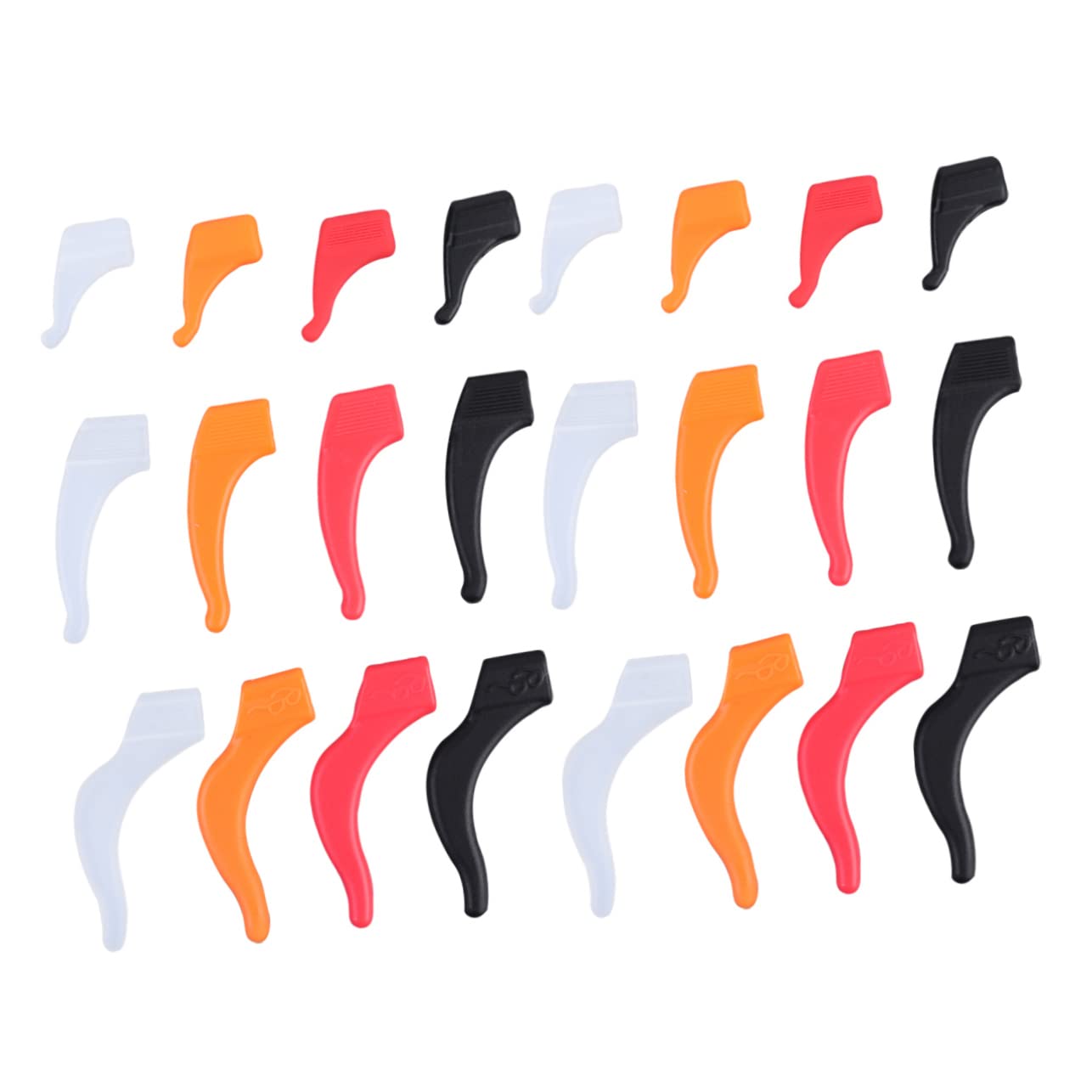 Gatuida 72 Pairs Glasses Ear Hooks - Silicone Eyeglass Holders, Sunglass Grips, Anti-Slip Nose Pads - Perfect for Reading, Driving, Sports & Outdoor Activities