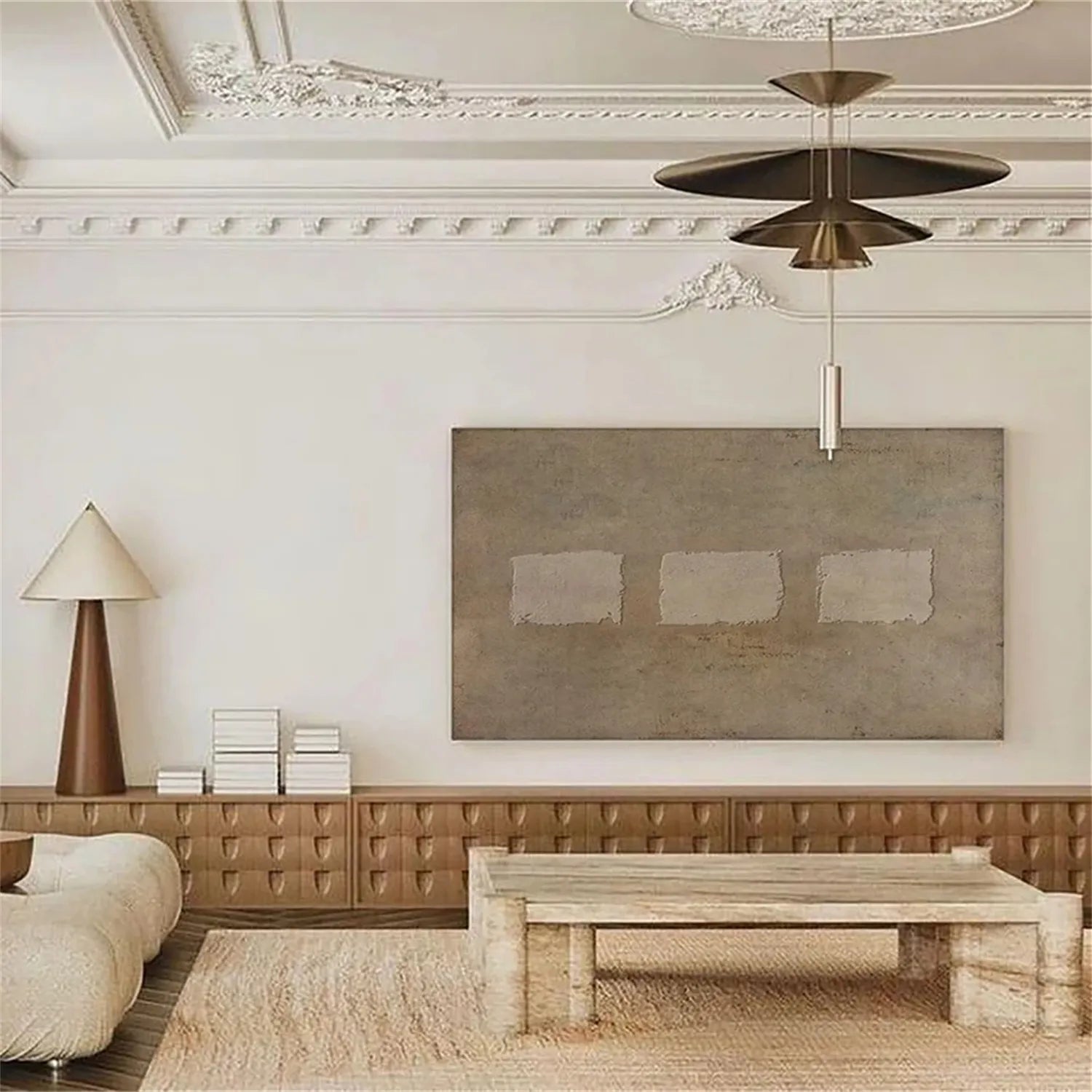 Abstract Tranquility Wall Art Print #WS136 - Modern Home Decor for Living Room, Bedroom & Office