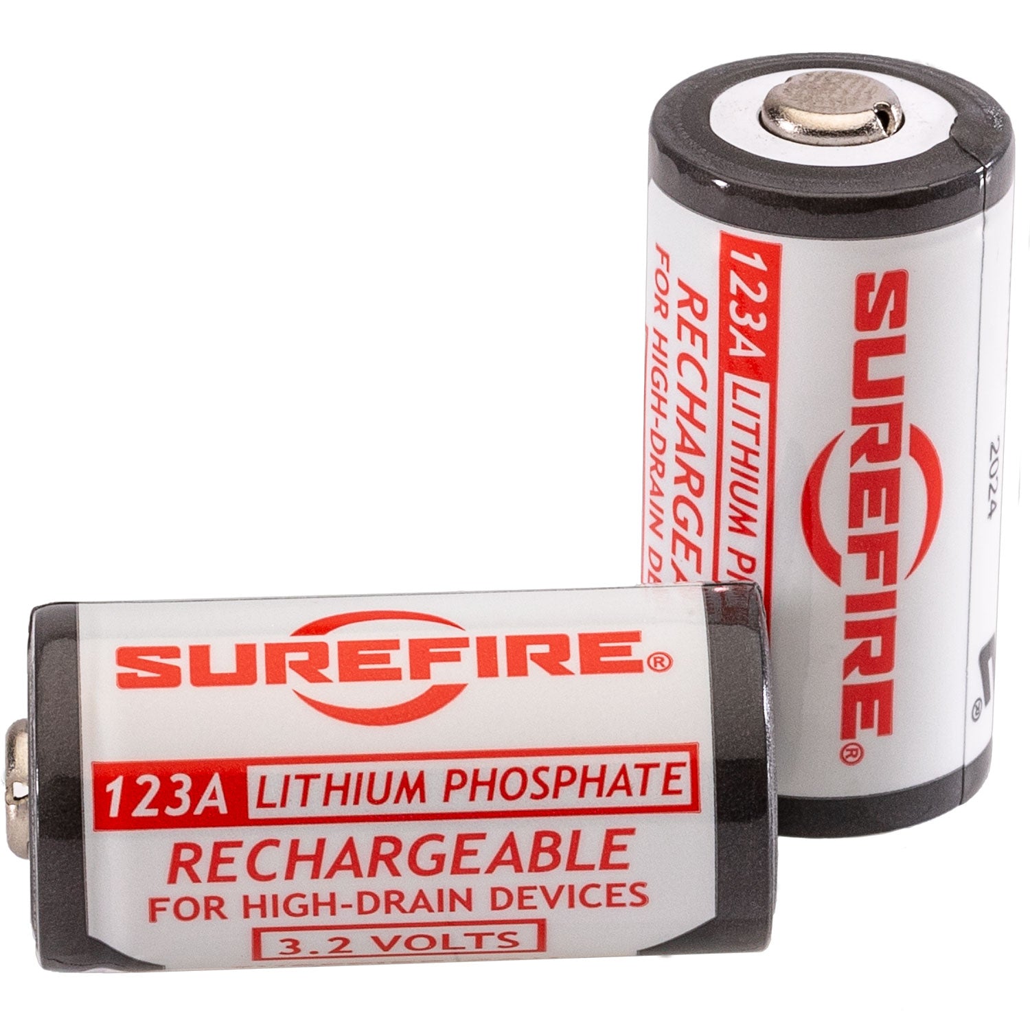 SureFire SFLFP123 Lithium Batteries - Long-Lasting Power for Flashlights, Tactical Gear & Outdoor Adventures