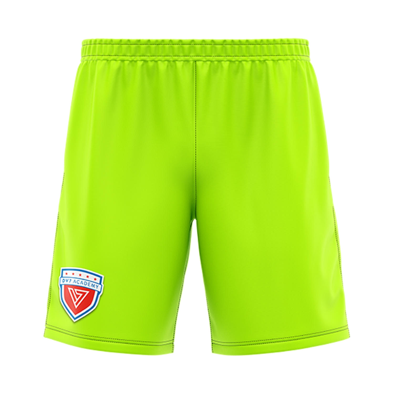 DV7 GK Green Athletic Shorts - Men's Breathable Quick-Dry Workout Shorts for Running, Gym & Outdoor Sports