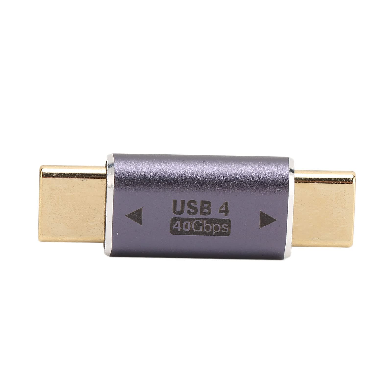 Gonetre 40g USB C Male to Male Adapter - 100W PD, 8K, 40Gbps High-Speed Charging & Data Transfer - USB C to USB C Cable for MacBook, iPad Pro, Galaxy S23, and More - Perfect for Fast Charging, HD Video, and Gaming