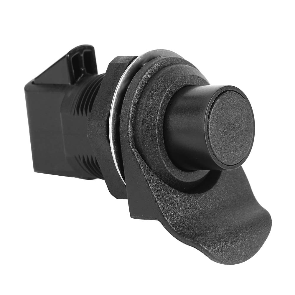 KIMISS Push Button Marine Glove Box Lock Replacement - Keylocking Security Lock for Automotive & Boat Door Glove Compartment (Fits 93-304 Models) | Waterproof & Rustproof for Marine & RV Use