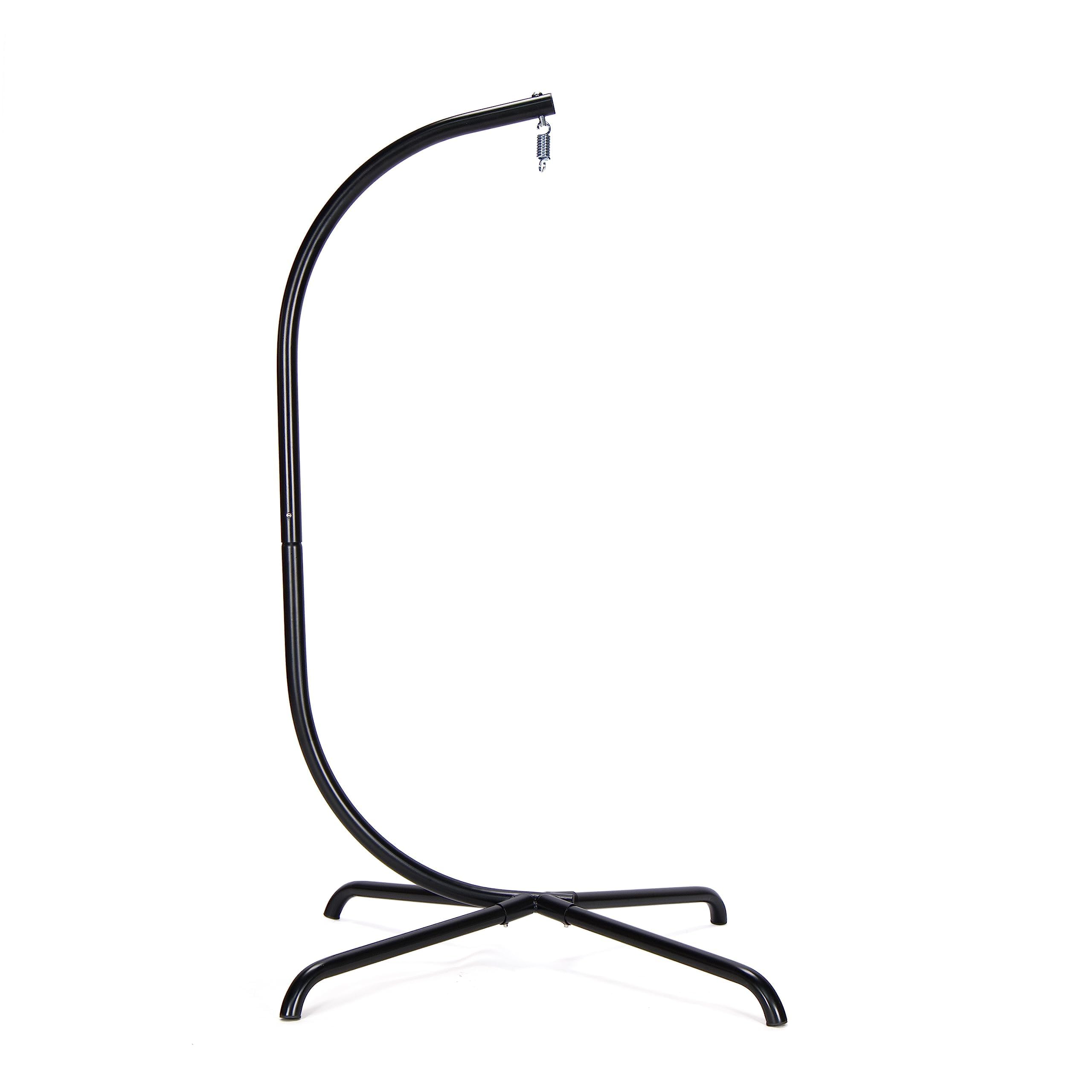 Heavy Duty Hanging Egg Chair Stand - Sturdy Hammock Swing Chair Stand for Indoor & Outdoor Use - Perfect for Bedroom, Patio, Garden Relaxation