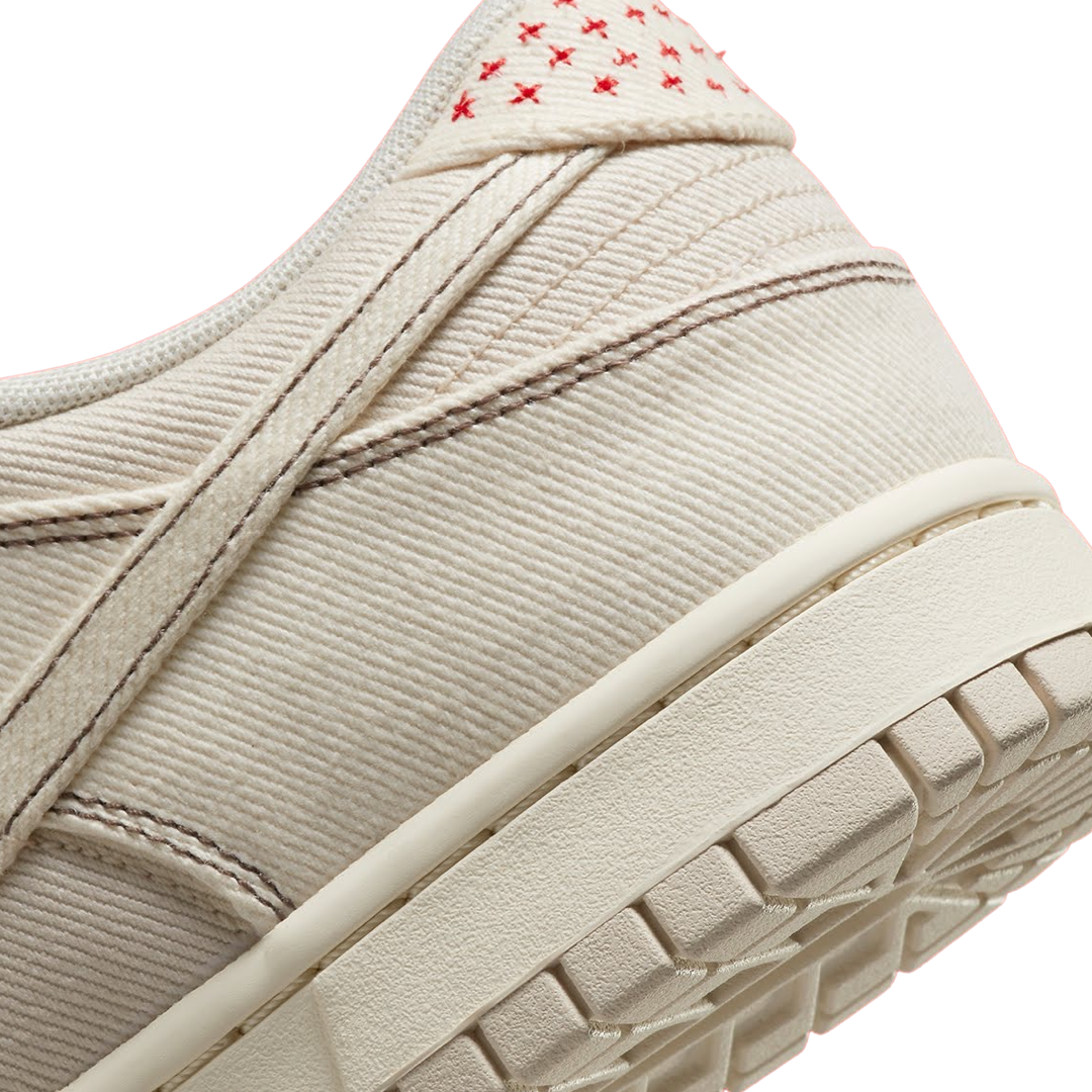 Nike Dunk Low Sashiko Light Orewood Brown Sneakers - Men's Casual Shoes for Streetwear & Everyday Wear | Perfect for Urban Fashion & Comfortable Walking