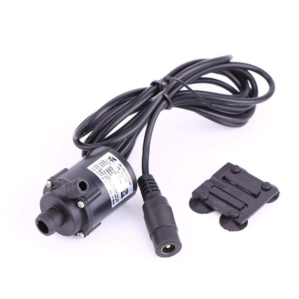 Brushless DC 6V/12V 200L Submersible Water Pump - Micro Aquarium Fish Tank Pump for Freshwater & Saltwater | Perfect for Home Aquariums, Hydroponics & Small Fountains