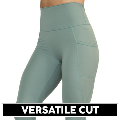 Breathable Eucalyptus Leggings for Women - High Waist Yoga Pants, Workout & Lounge Wear - Perfect for Yoga, Running & Everyday Comfort