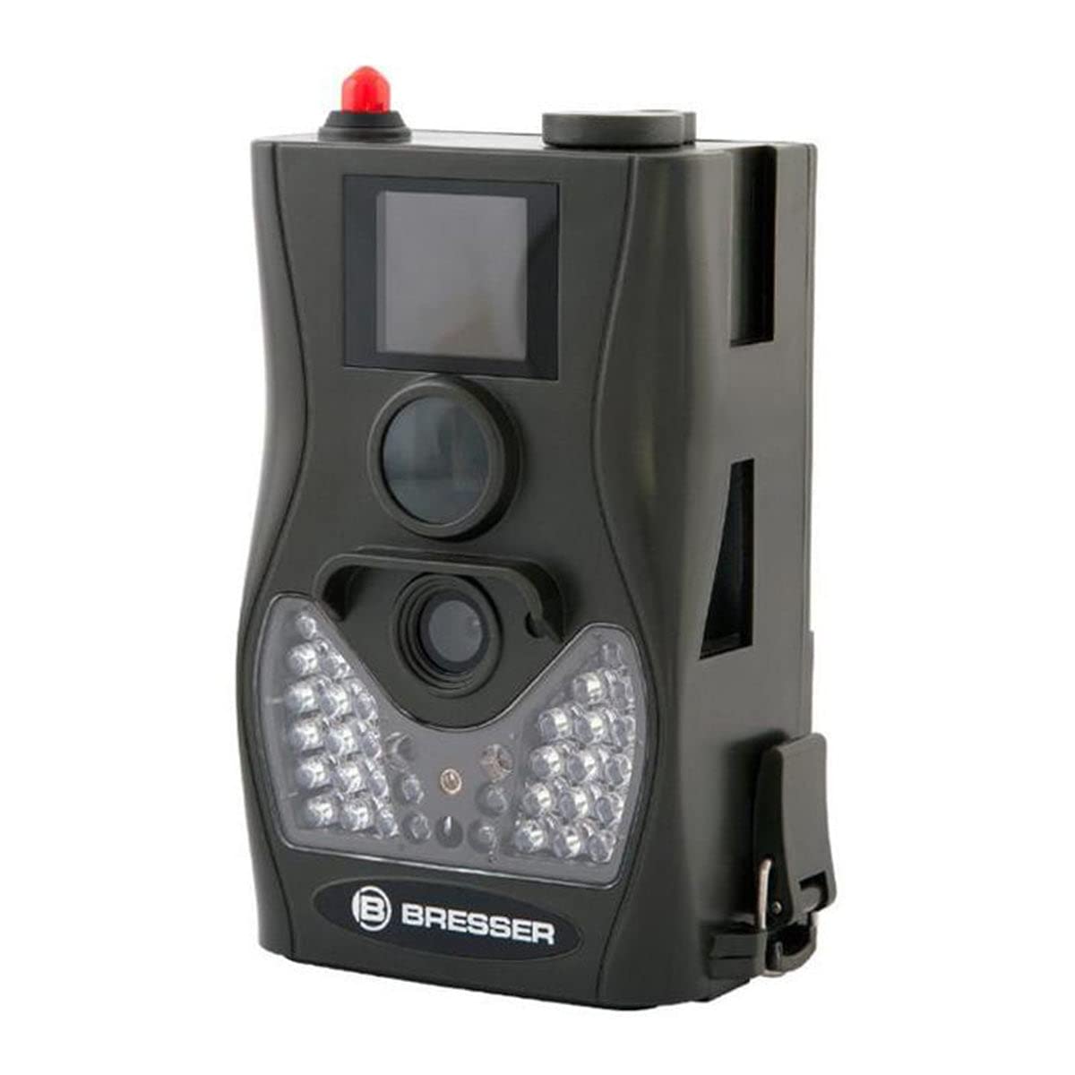 BRESSER 8MP HD Game Camera for Hunting, Wildlife Monitoring, and Outdoor Security - Night Vision Motion Activated Trail Camera with 1080p Video - Perfect for Hunting, Wildlife Observation, and Home Security