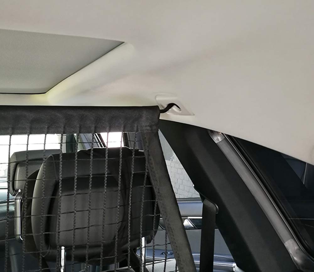 Rear Cargo Dog Barrier for Mercedes GLC Class SUV - Heavy Duty Pet Divider for Car Safety, Travel & Road Trips