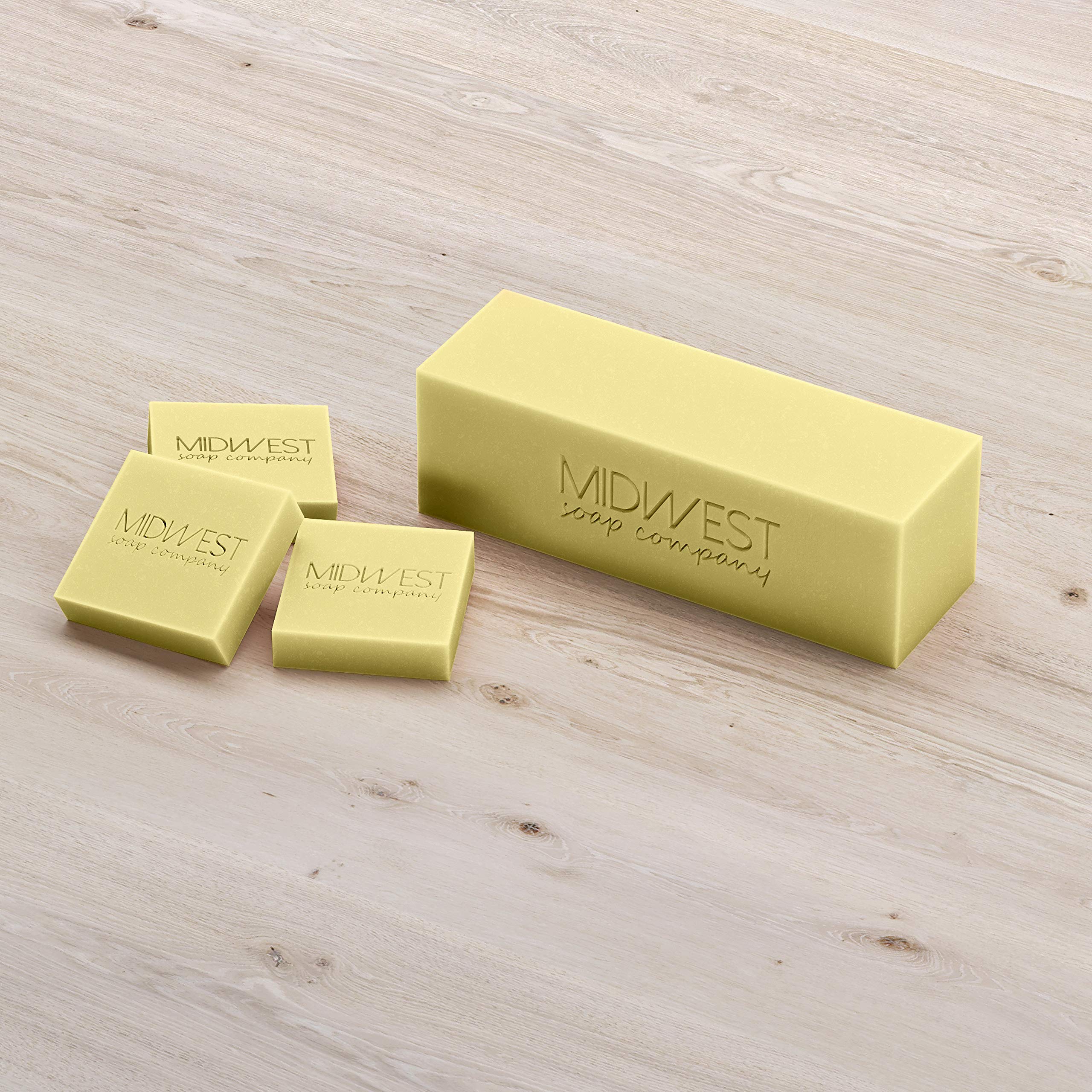 Premium White Tea & Ginger Handmade Soap Loaf - 3 lbs Natural Artisan Soap Bar for Gifting, Spa, and Luxury Bathing