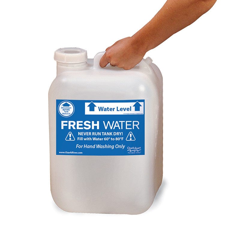Ozark River AC 05 TNK Fresh Water Tank - Portable Water Storage for Camping, RV, and Outdoor Adventures