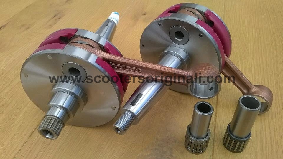 Lambretta Gran Turismo Crankshaft 60mm x 110mm - High Performance Scooter Engine Part for Smooth Rides & Racing Upgrades