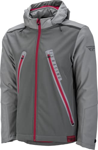 Grey/Red