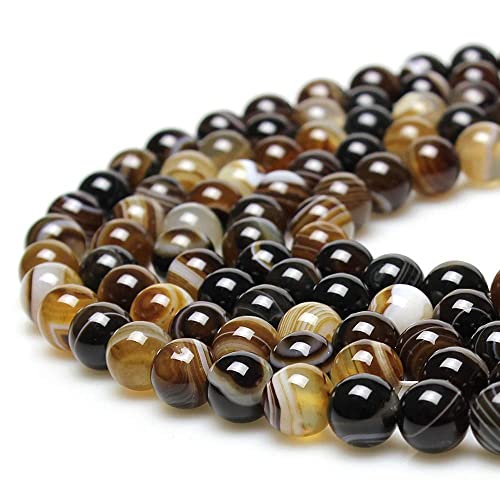 Coffee Stripe Agate