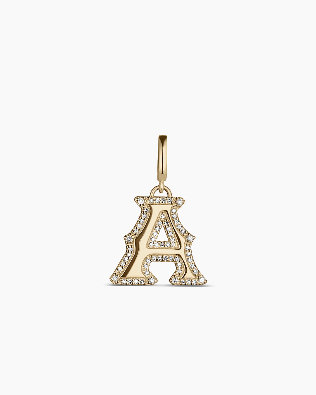 Diamond Era Alphabet Charm - Elegant Initial Pendant Necklace for Women, Personalized Jewelry Gift for Her, Perfect for Birthdays, Anniversaries & Special Occasions