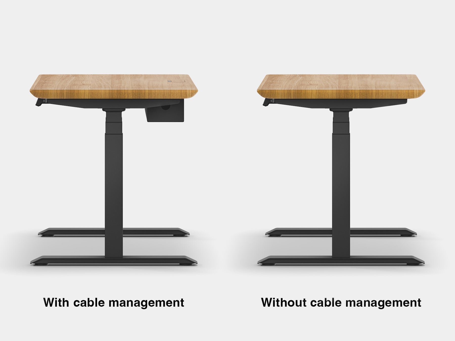 Adjustable Height Standing Desk with Touch Control - Ergonomic Home & Office Workstation for Improved Posture & Productivity