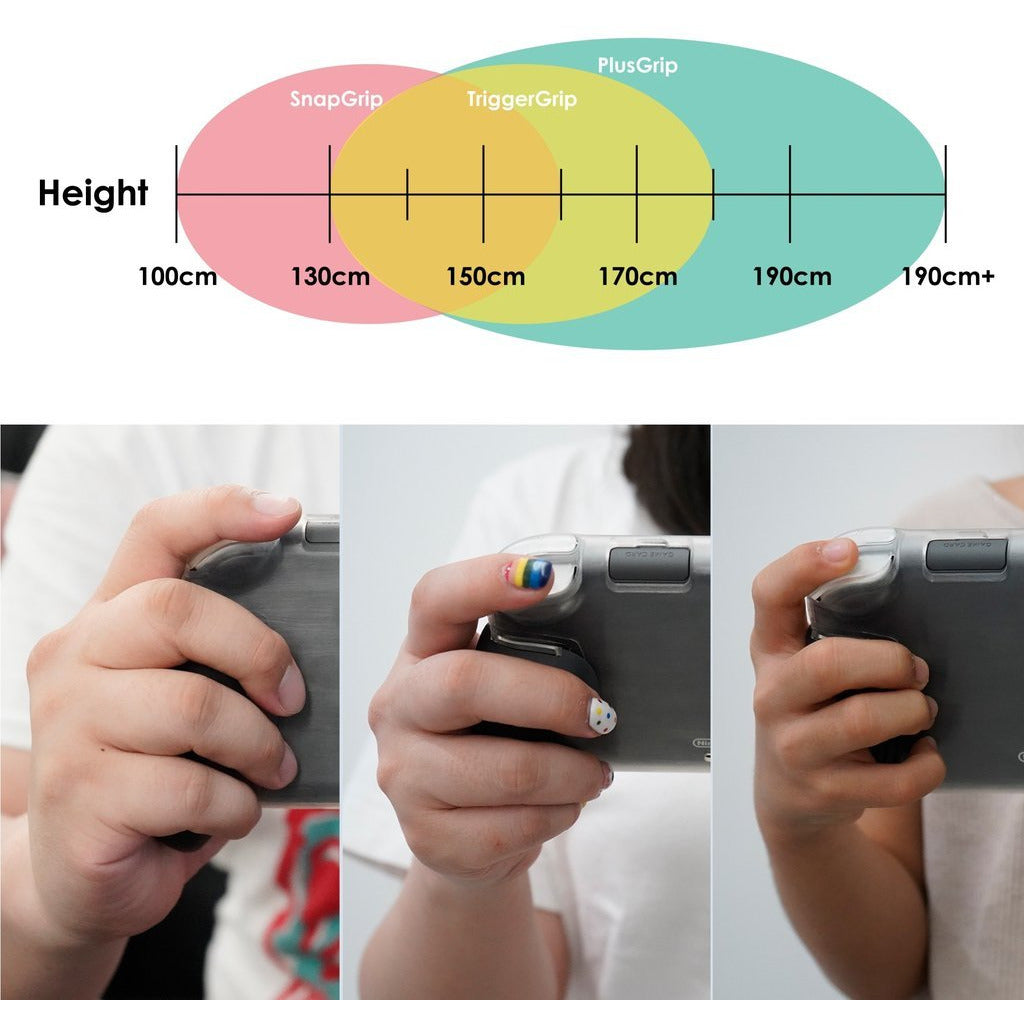Skull & Co. GripCase Lite for Nintendo Switch Lite - Protective Grip Cover with Ergonomic Design (Cyan & Magenta) | Perfect for Handheld Gaming Comfort & Travel Protection