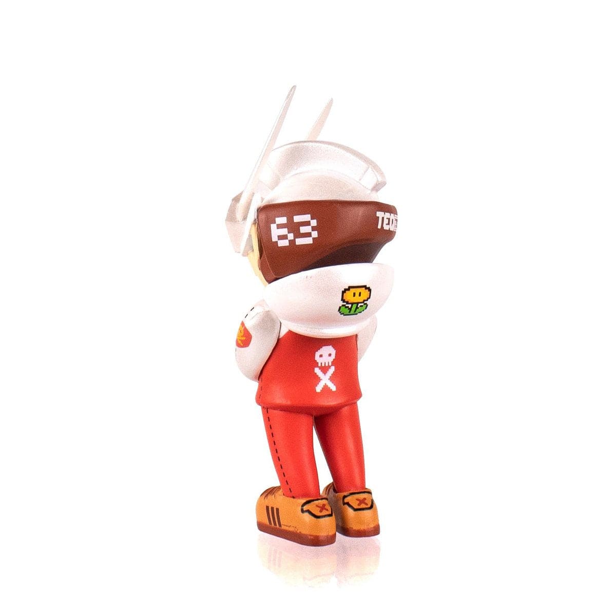 Quiccs x Martian Toys TEQ63 Micro 3-inch Flower Power Action Figure - IamRetro Exclusive Collectible for Display & Gifting