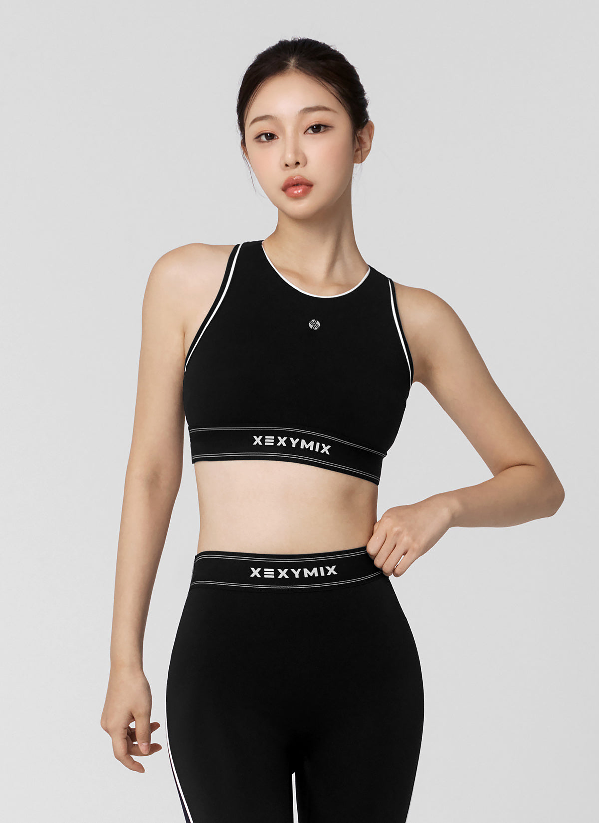 Black Label 360N Active Fit Sports Bra - Seamless Workout Top for Women - Yoga, Running, Gym & High-Intensity Training