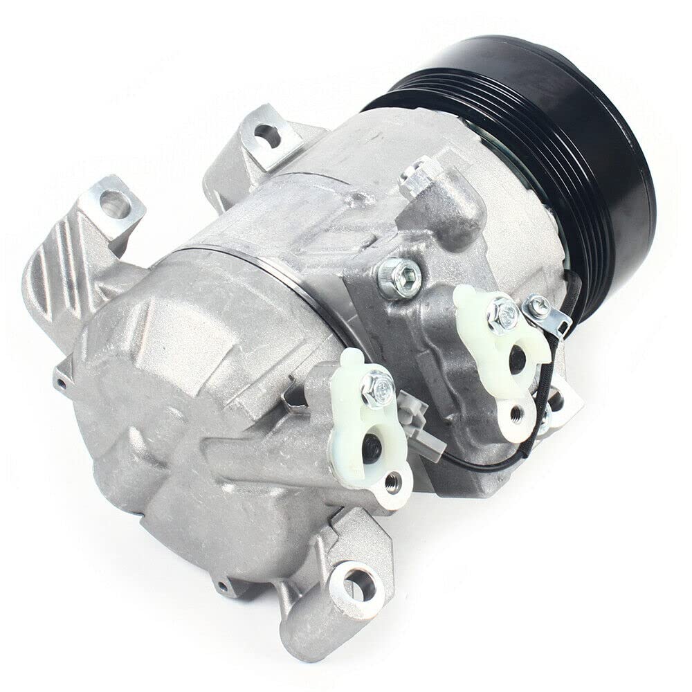 2006-2008 Suzuki Grand Vitara AC Air Compressor with Clutch 4 Grooves - Replacement Auto Part for Cooling System Repair | Perfect for Summer Driving & Road Trips