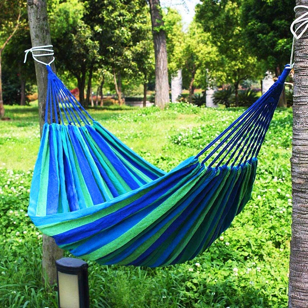 Best Portable Outdoor Hammock for Camping, Garden, Patio & Backyard - Lightweight & Durable Travel Hammock for Relaxing in Nature (Perfect for Beach, Park, Picnic & Backyard Lounging)