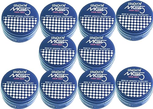 MG5 Hair Wax - 10 Pack (100g Each) | Strong Hold Styling Gel for Men & Women | Perfect for Curly, Wavy & Straight Hair | Salon-Quality Styling at Home
