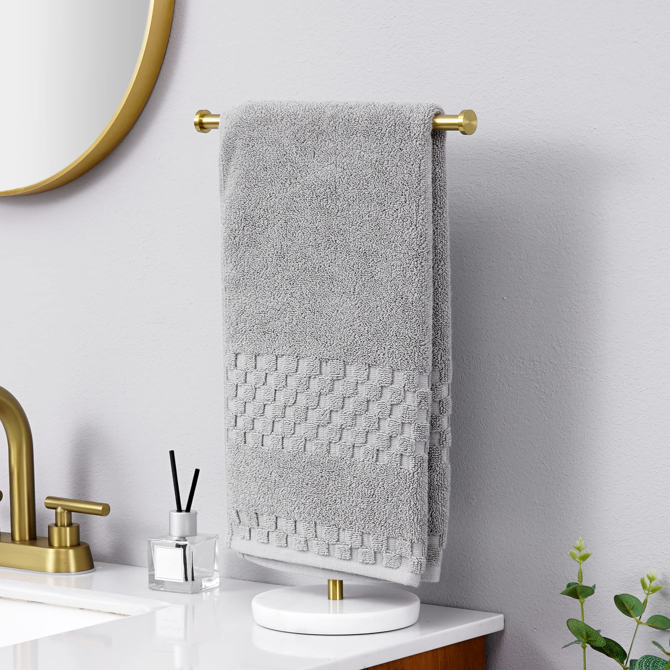 KES Gold Stainless Steel Towel Rack - 16.5