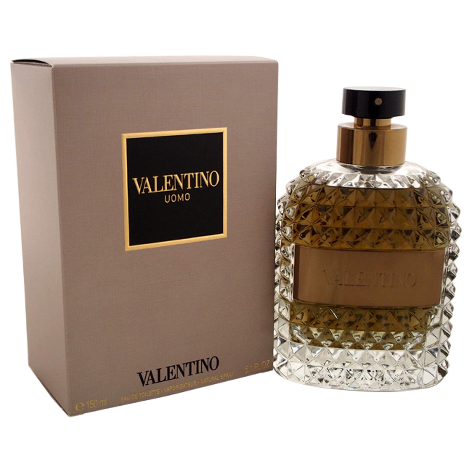 Valentino Uomo Cologne for Men - 5.1 oz Eau de Toilette Spray | Fresh Woody Scent | Day & Night Wear | Gift for Him | Office, Date & Special Occasions