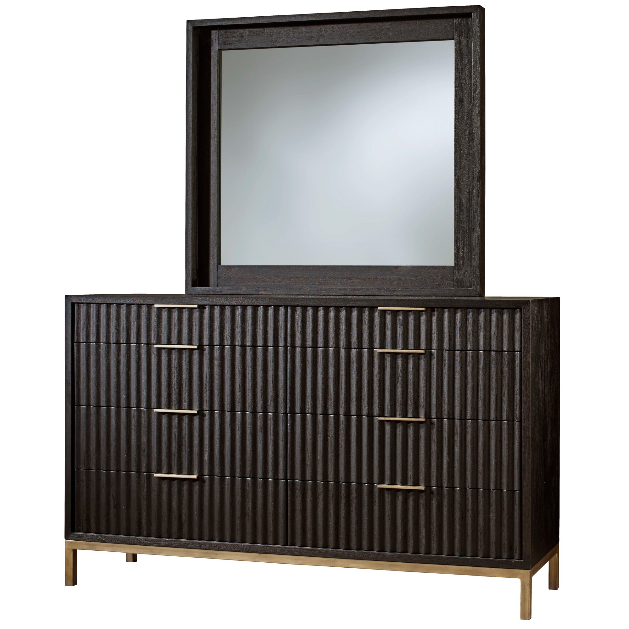 Kentfield Dresser - Modern 6-Drawer Wooden Chest for Bedroom Storage | Stylish & Functional Dresser for Home Organization | Perfect for Bedroom, Living Room, or Office