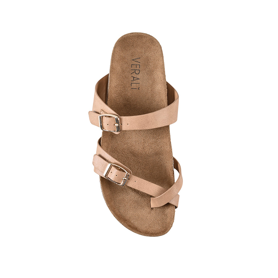 Xavi Comfortable Footbed Thong Sandals - Soft Biscuit Color for Women | Perfect for Beach, Pool, and Casual Summer Wear