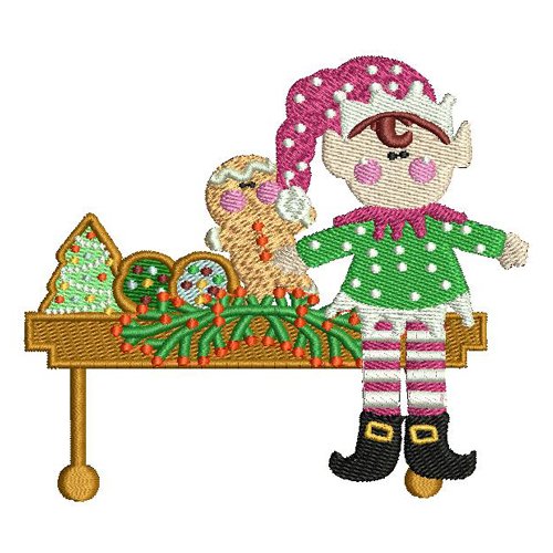 Threadart Machine Embroidery Design Bundles - Holiday Collection (Shelf Elf Set) - USB Stick Ready - Perfect for Christmas Decorations, DIY Gifts & Holiday Crafting Projects