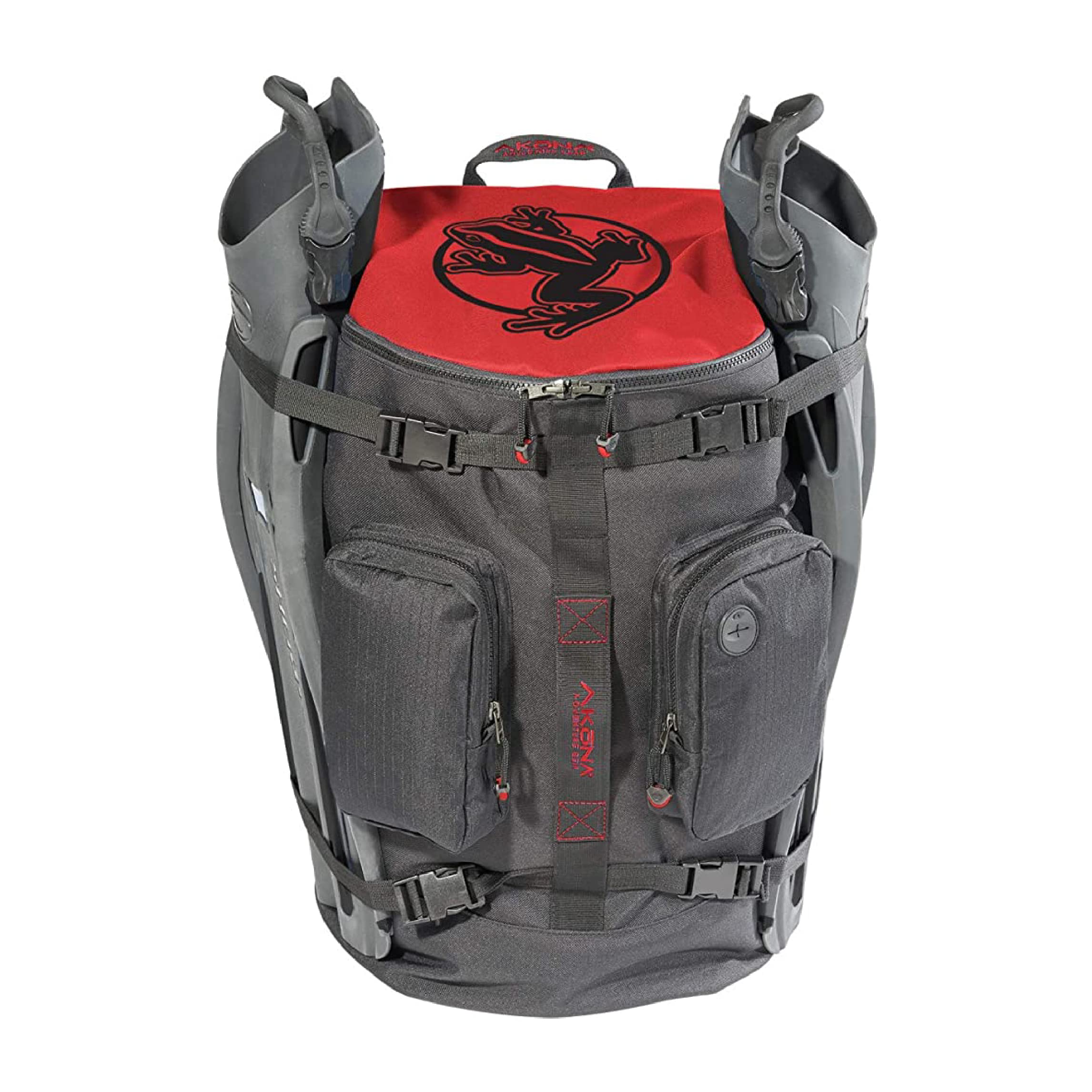 AKONA Globetrotter All-in-One Carry-On Backpack - Lightweight Travel Backpack with USB Charging Port, Water Resistant, TSA Approved for Airplane - Perfect for Business Trips, Weekend Getaways & Commuting