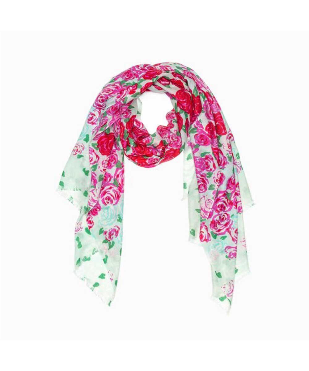 Cozy Wool Print UGG Scarf for Women - Soft Winter Fashion Accessory - Perfect for Cold Weather, Outdoor Activities, and Stylish Layering
