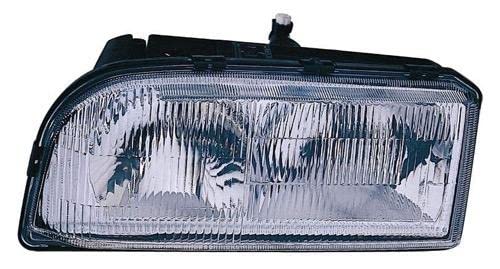 Go-Parts Left Driver Side Headlight Assembly for 1993-1997 Volvo 850 - Dual Bulb Composite Replacement (Part# 91594127) - Perfect for Night Driving & Vehicle Restoration Projects