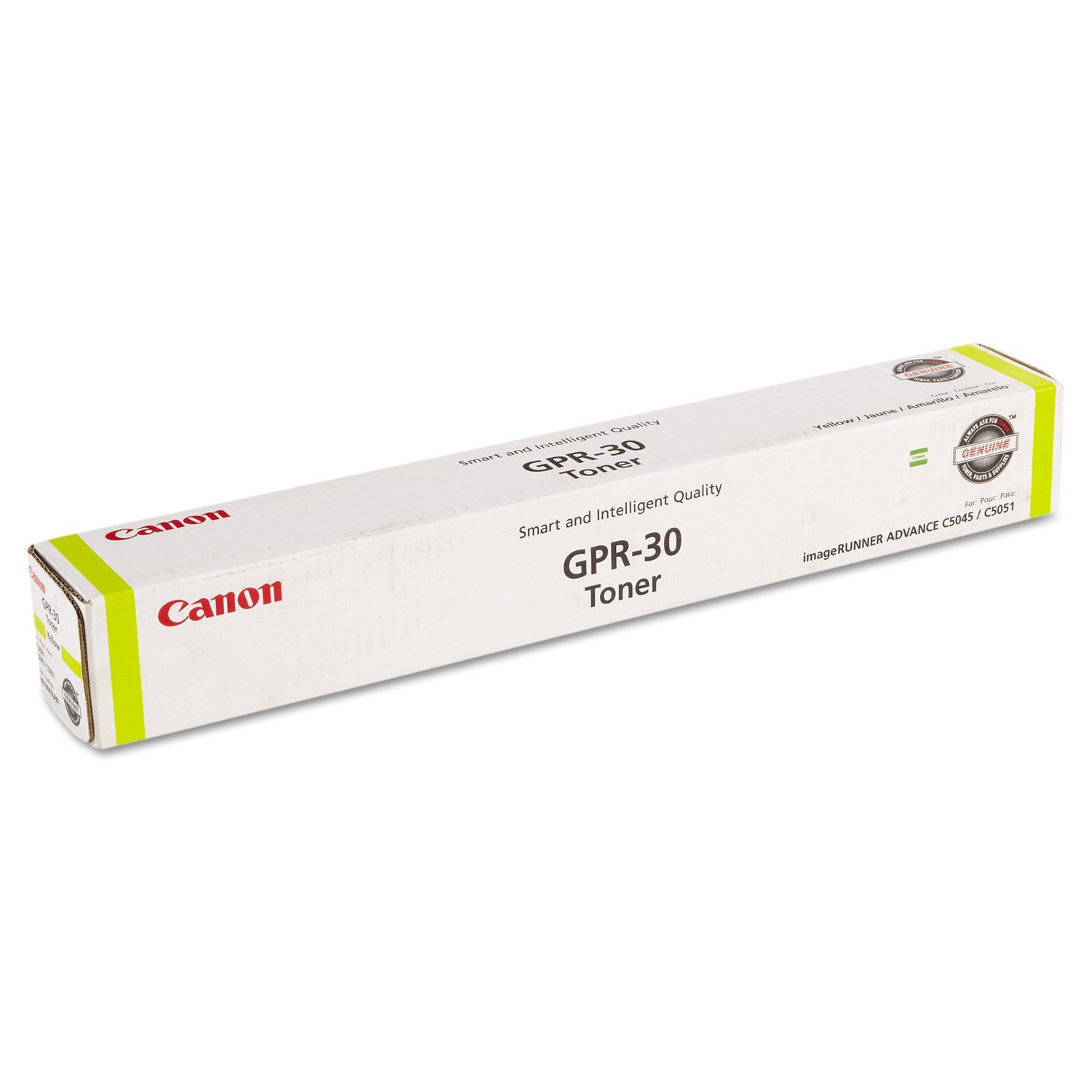 Canon 2801B003AA Yellow Toner Cartridge (GPR-30) - Compatible with Select Canon Printers | Ideal for Office & Home Printing Needs