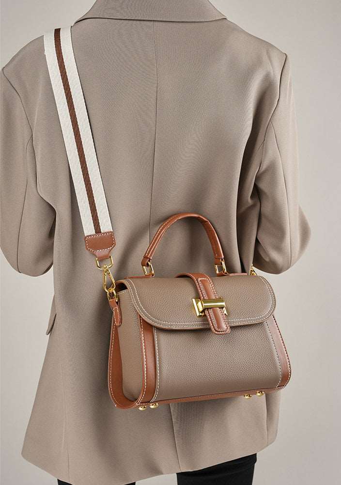 Stylish Women's Genuine Leather Handbag - Perfect for Work, Travel & Everyday Use