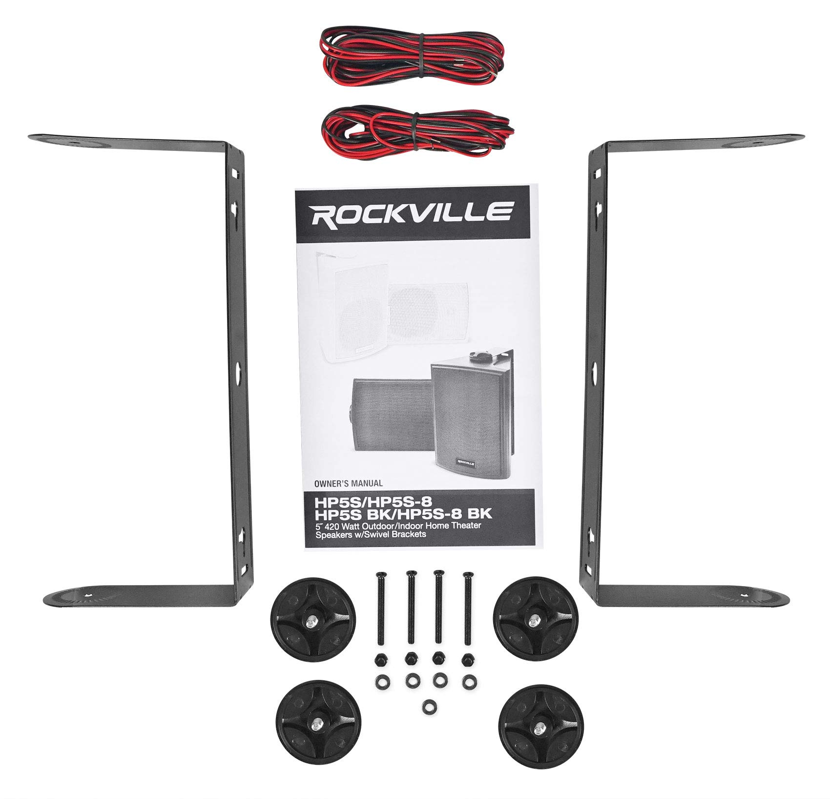 Rockville HP5S-8 BK 5.25