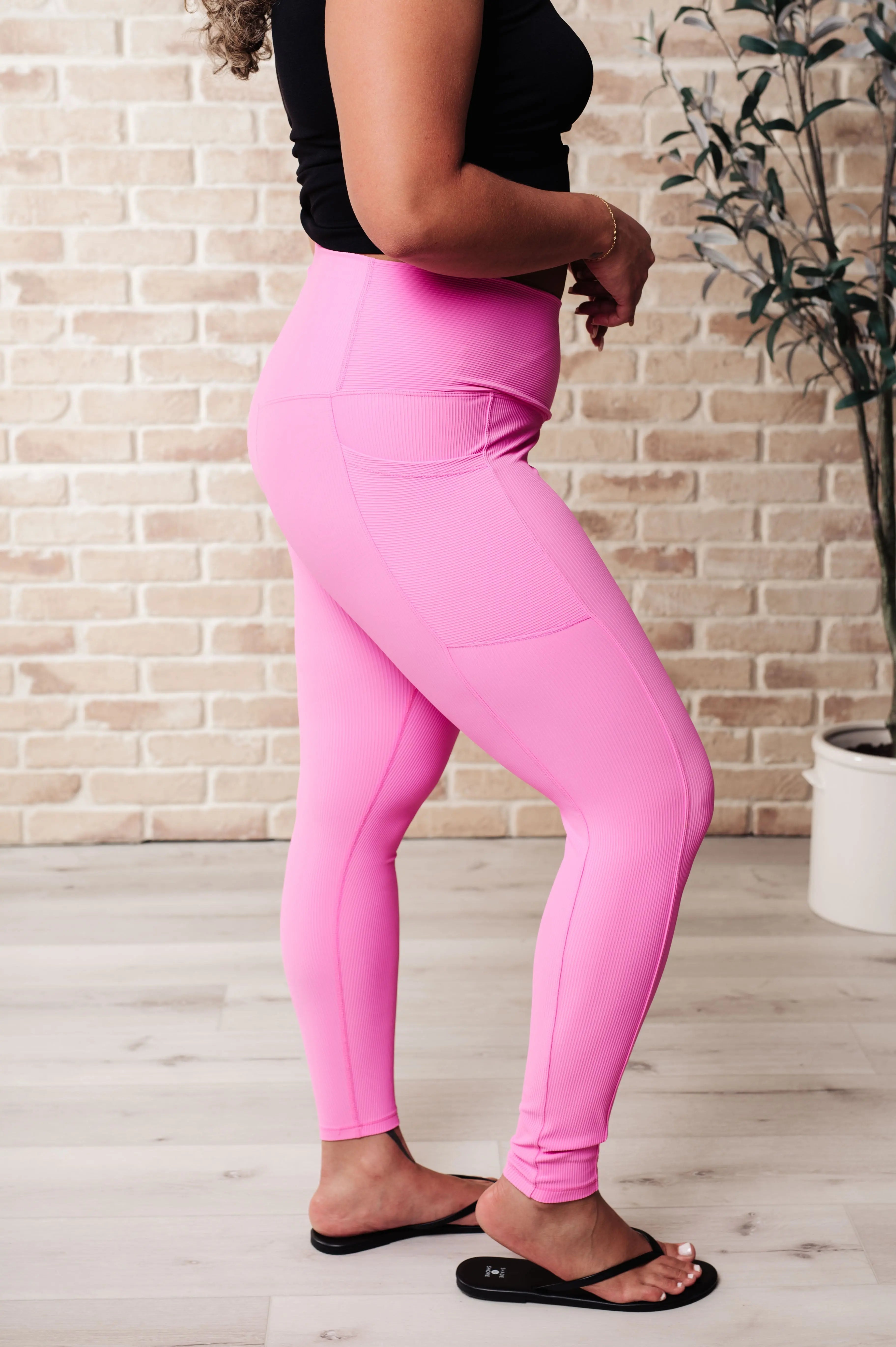 Molly Max Sculpt Leggings for Women - High Waist Tummy Control Yoga Pants in Pink | Perfect for Workouts, Running, Gym & Lounge Wear