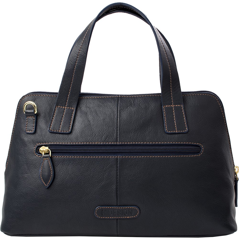 Hidesign Cerys Medium Genuine Leather Satchel Crossbody Bag with Detachable Shoulder Strap - Perfect for Work, Travel & Everyday Use