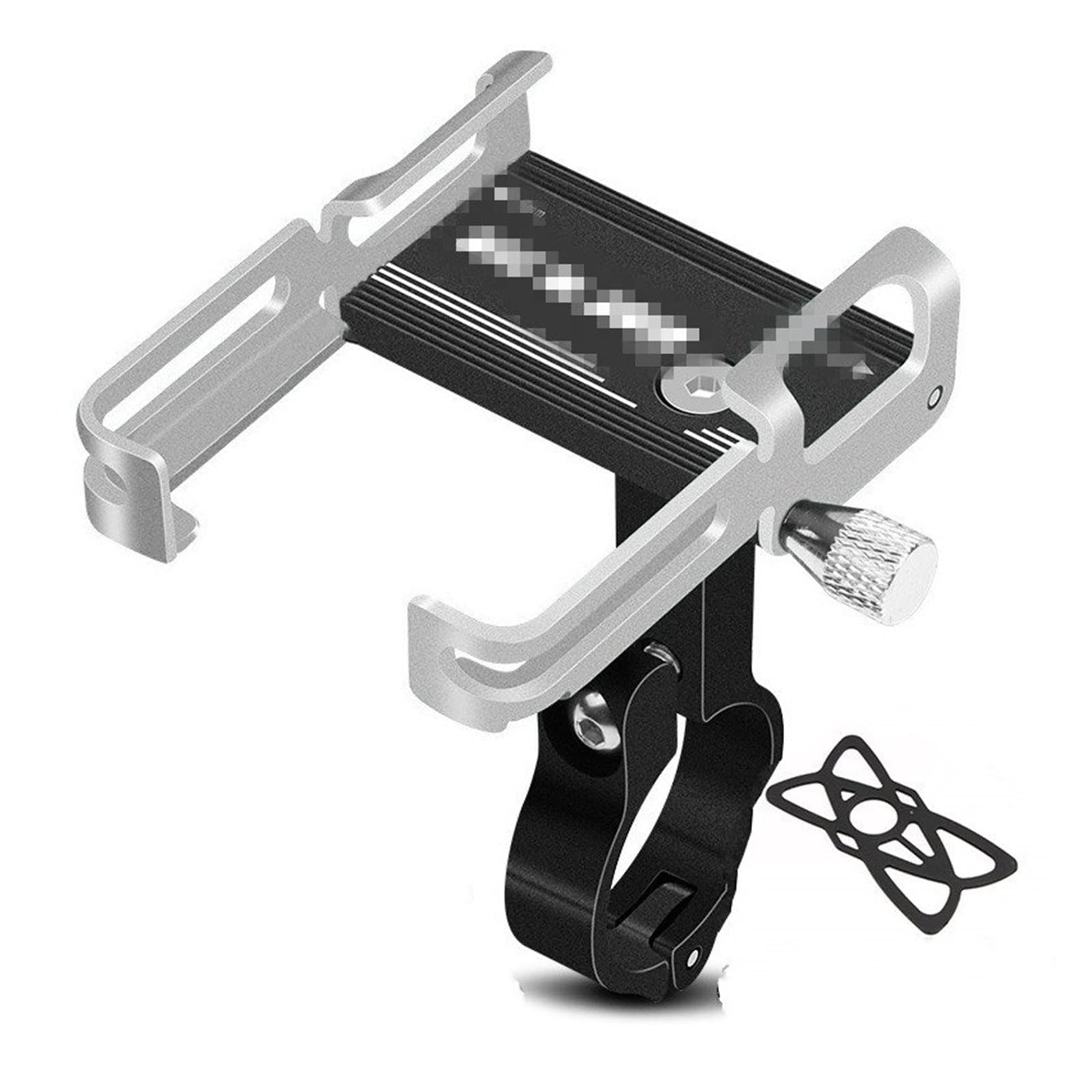 TSTS Motorcycle Phone Mount - Aluminum Alloy Bike Phone Holder for Motorcycle & Bicycle - Universal Smartphone Bracket for Safe Riding (Color: A3) | Perfect for GPS Navigation, Commuting & Adventure Tours