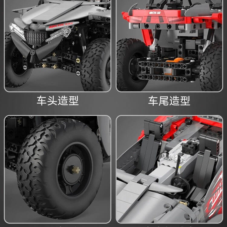 CADA C62006 Wildcat 1:16 Scale 4WD Off-Road RC Car - High Speed Remote Control Truck for Kids & Adults - Perfect for Outdoor Racing, Backyard Driving & Off-Road Adventures
