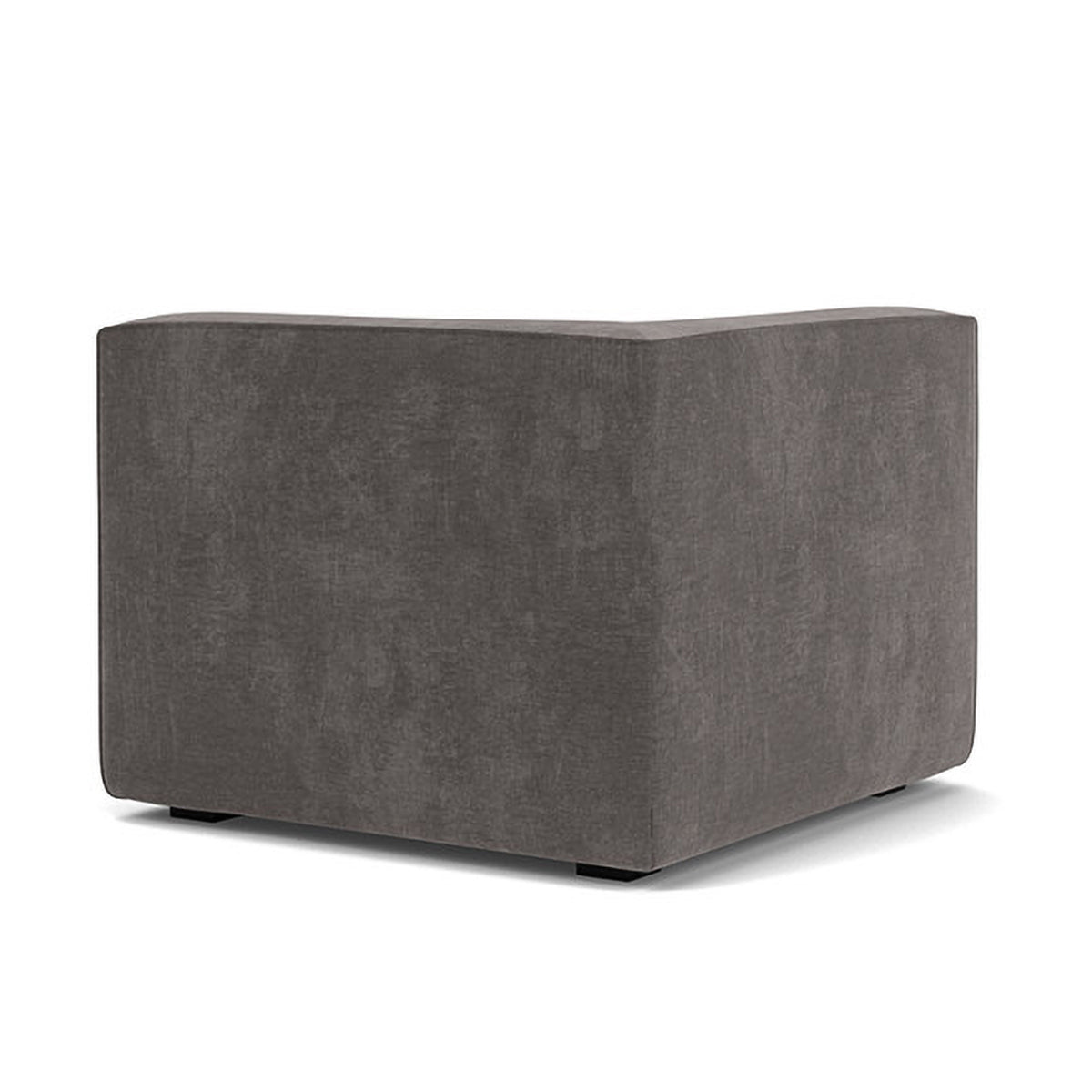 1-Seater Right Corner Modular Sofa in Durable Dane Fabric - Perfect for Small Apartments, Living Rooms & Cozy Spaces