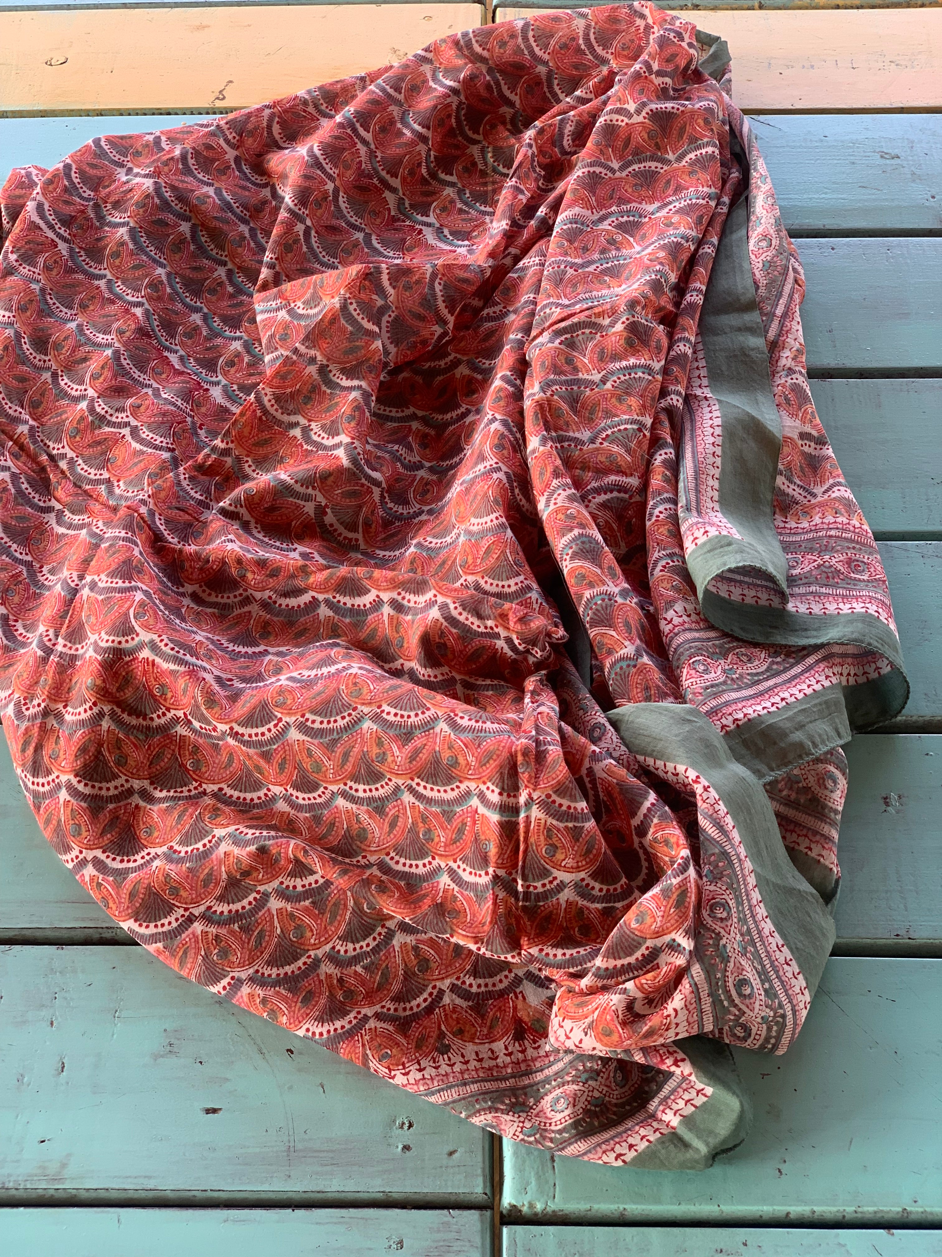 Stylish Cotton Sarong & Beach Wrap - New 2024 Collection for Women, Summer Vacation, Poolside Lounging & Tropical Getaways